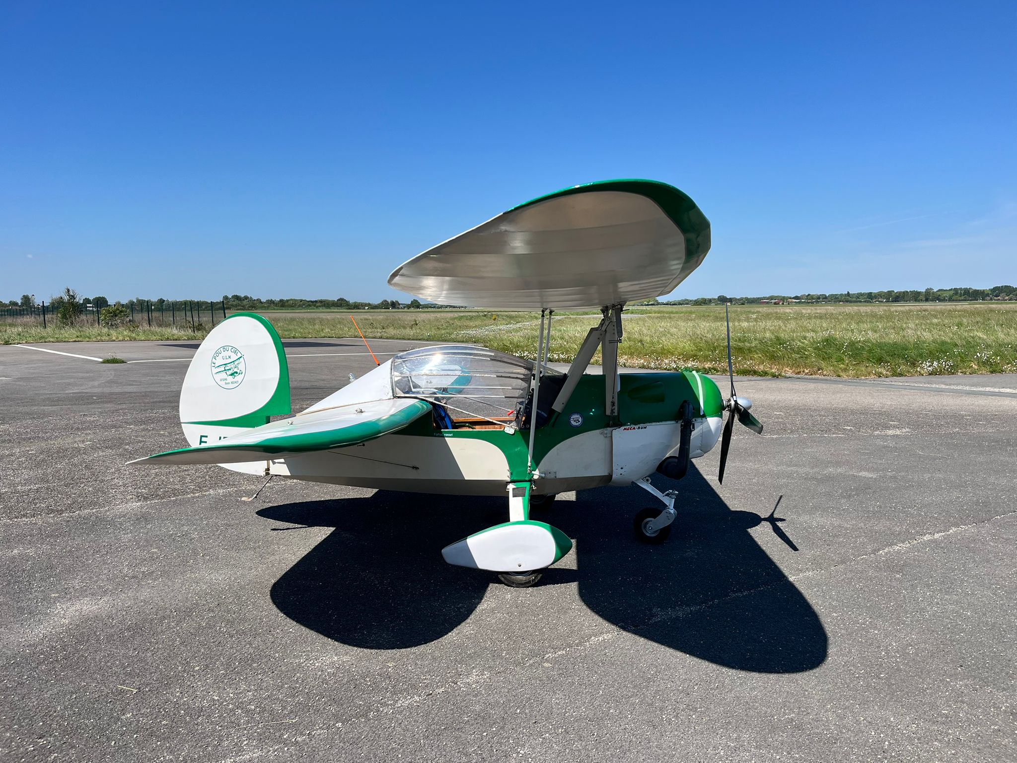 ulm occasion - - ulm hm293 biplan